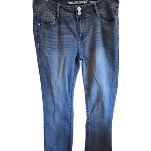 Wallflower Women's Classic Blue Skinny Jeans